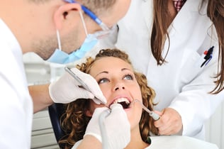 Teeth checkup at dentists office-3